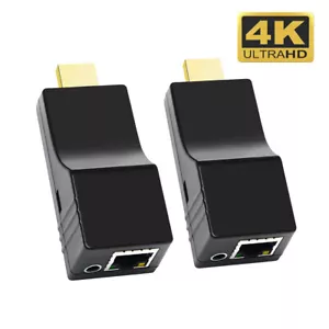 Mini 4K@60Hz HDMI Extender Over Single CAT5e/CAT6 Cable Transmitter & Receiver - Bild 1 von 21