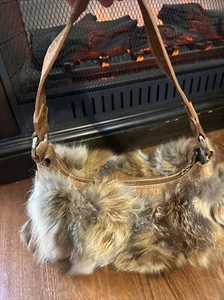 Bolso de Mano Terrida Cuero y Piel Tonos Marrones Forrado al Hombro Cartera Hecho en Italia - Imagen 1 de 16