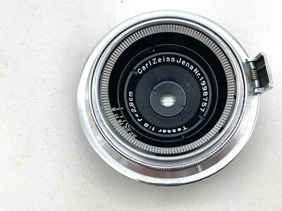 Carl Zeiss Jena Tessar 2.8cm f/8 Contax RF Mount Lens - Image 1 of 4