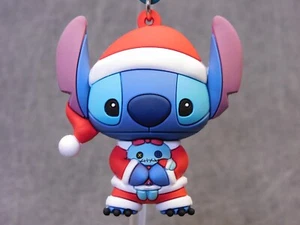 Disney Christmas NEW * Stitch Clip * Blind Bag Series 26 Key Chain Monogram - Picture 1 of 7