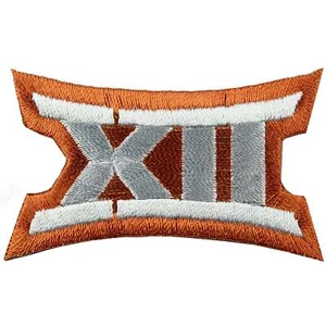 Groß 12 XII Konferenz Team Trikot Uniform Abzeichen Texas Longhorns - Picture 1 of 1