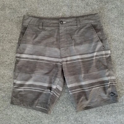 Pantalones Cortos Rip Curl Hombres 32 Gris Boardwalk Surfer Estilo Chino Cremallera 4 Bolsillos Logo* Foto 1 de 4