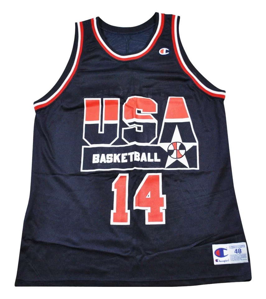 Camiseta Vintage 1994 Champion USA Alonzo Mourning Tamanho Grande - Imagem 1 de 4