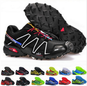 UK Men's sport Salomon Speedcross 3 Athletic Fashion Running Sneakers Shoes ++