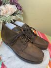 Vintage Eastland Brown Lace Up Leather Moc Toe Chukka Boots Women's Size Us 10 M
