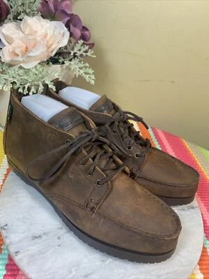 Botas Chukka De Colección Eastland Marrón Con Cordones Cuero Sin usar, en caja, Puntera Para Mujer Talla US 10 M Foto 1 de 4
