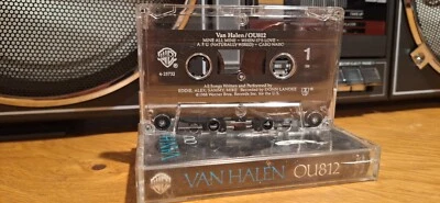 Used Van Halen OU812 Cassette Tape 1988 Sammy Hagar Eddie Spot Tested - Image 1 of 3