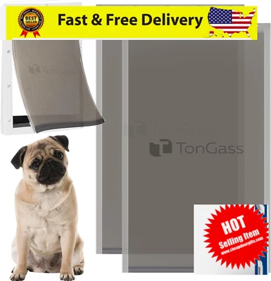 (Paquete de 2) PAC11-11039 Repuesto de solapa de puerta grande para perros compatible con Petsafe Fre Foto 1 de 4