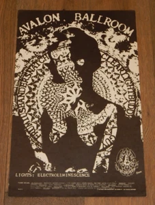 1968 BUDDY GUY, FRUMIUS BANDERSNATCH FAMILY DOG AVALON CONCERT POSTER FD-123 - Picture 1 of 4