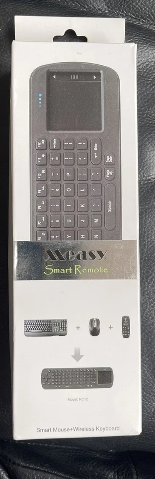 Measy Smart Remote RC12 Wireless Touchpad Mouse Batteries Not Included - Image 1 of 4