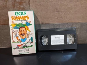 VTG RARE VHS Golf Funnies Par Fore The Course W/Wedgy Winchester Sports Movie - Imagen 1 de 7