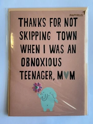 Papyrus Mother’s Day Card | From Your Adult Kid - Image 1 of 2