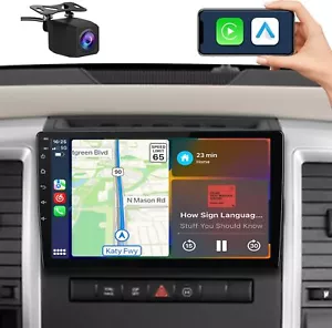[4+64GB] Car Radio Stereo for Dodge RAM 2009-2012 Jeep Wrangler JK See Details - Picture 1 of 6