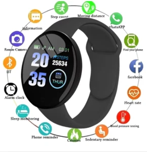 B41 Smart watch 2024 Fitness activity Tracker Heart Rate Waterproof Android - Zdjęcie 1 z 10