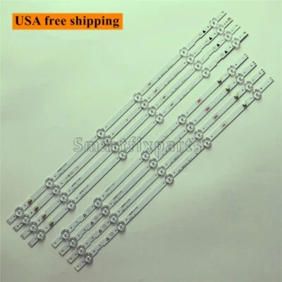 Tiras de LED para Sanyo UDULEDLXT005/006 FW55D25F LB55084 55W6S1P 55W5S1P  - Imagem 1 de 4