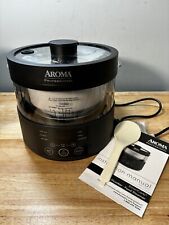 Aroma Housewares Professional 8-Cup Cooked SmartCarb Multicooker and Flavor-Lock