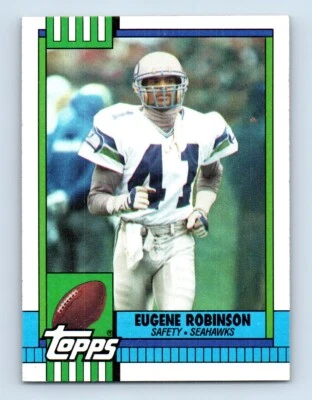 1990 Topps Eugene Robinson Seattle Seahawks #342 - Image 1 of 2