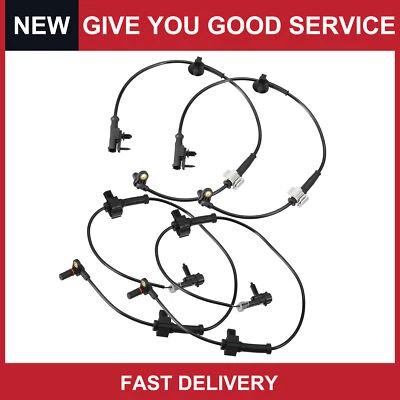 Pack de 4 sensores de velocidad de rueda ABS delanteros traseros izquierda derecha para Chevy Silverado 07-13 Foto 1 de 4