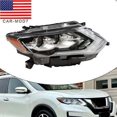 Passenger LED Headlight Fits 2017-2020 Nissan Rogue SL Headlamp Light Right Side - Image 1 of 4