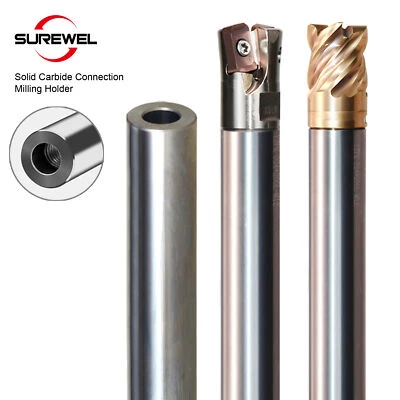 Carbide Modular Type Connection milling cutter holder Shock Resistant Tool Rod  - Image 1 of 4