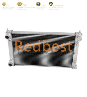 2 Row Racing Aluminum Radiator For 1982-1992 Volkswagen Cabriolet Golf Jetta L4 - Image 1 of 4