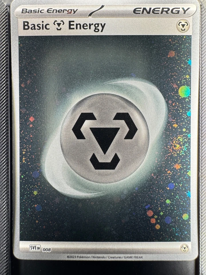 Basic Metal Energy (Cosmos Holo) 008 Sv01: Scarlet & Violet Base Set Holo - Image 1 of 1