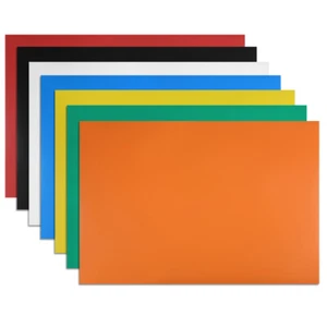 7 Pcs Dry Erase Magnetic Strip 11.7" x 8" Stickers Writable Colorful - Picture 1 of 5