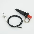 Long Push Button Kitchen Lighters Piezo Spark Ignition Set With Cable Bbq Useful