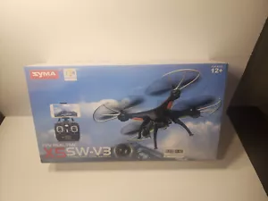 Quadcopter Drone Syma X5SW-V3 WiFi FPV Real Time 2.4Ghz 4CH 6-Axis Gyro RC White - Picture 1 of 4