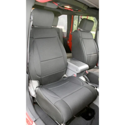 Fundas de asiento delanteras de neopreno Rugged Ridge para Jeep Wrangler JK 11-18 Foto 1 de 4