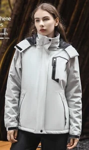 Moerdeng Waterproof Ski Jacket Winter Snow Mountain Hooded Sz S - Picture 1 of 10