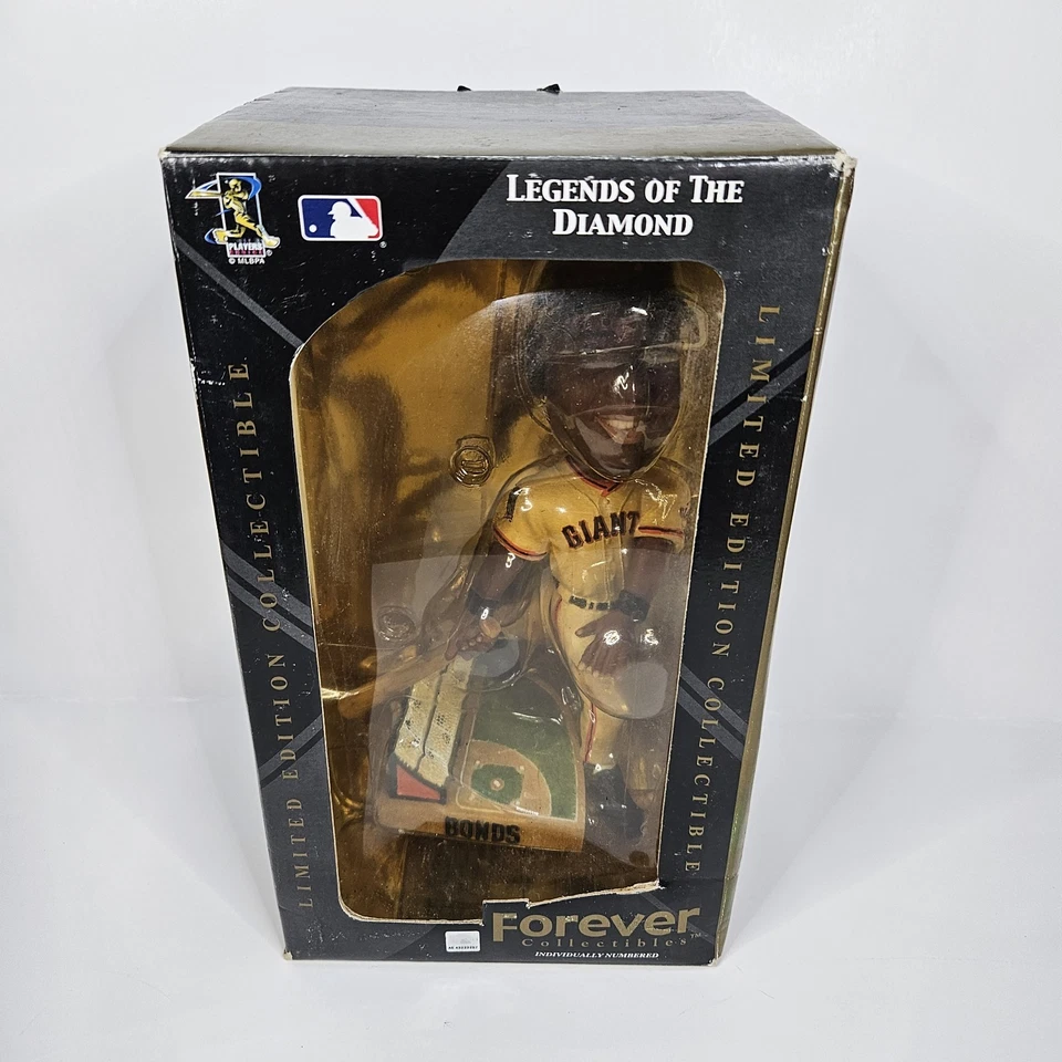 Barry Bonds 2003 Forever Collectibles Legends The Diamond Bobblehead numerado  Foto 1 de 4