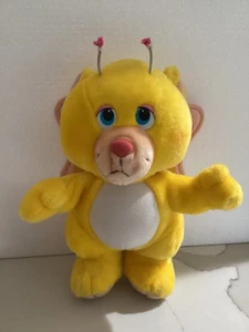 Peluche de mariposa Hasbro Softies 12"" vintage 1984 WUZZLES BUTTERBEAR - Imagen 1 de 6