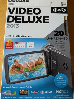 Original MADIX Video Deluxe 2013 DVD mit Bedienungsanleitung, Originalverpackung - Bild 1 von 4