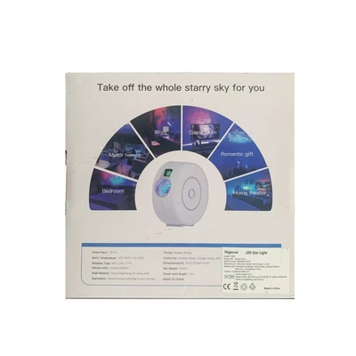 Nigecue LED Smart Sternenhimmel Projektor, WLAN Sternenprojektor - Bild 1 von 3
