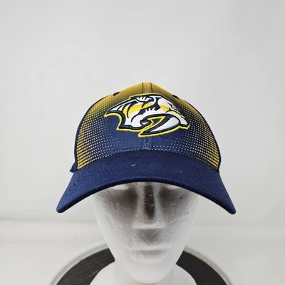 Gorra de hockey Nashville Predators NHL talla única top del mundo logotipo azul Foto 1 de 4