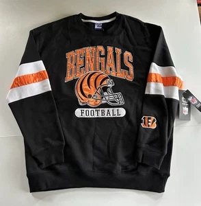 Sudadera Cincinnati Bengals Hombre Grande Nueva con Etiquetas Bordadas - Imagen 1 de 1