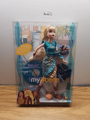 2003 Mattel Barbie Doll My Scene Hanging Out Delancey Rare Brand New Sealed - Image 1 of 4