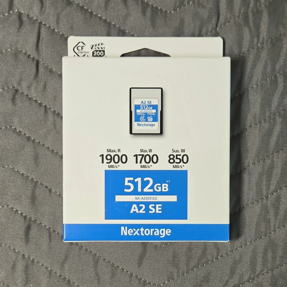 Nextorage Japan Cfexpress 4.0 Type A 512GB Memory Card VPG200 - Image 1 of 1