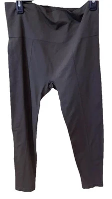 Leggings Yummie by Heather Thomson Cintura Alta Modeladores Recortados Verde 1x/2x Z56 Foto 1 de 4