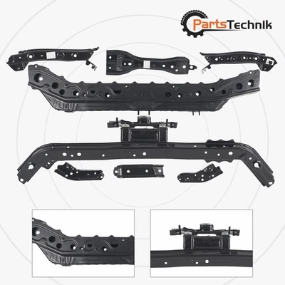 For 2013-2019 Nissan Sentra Front Support Radiator Brackets Kit Set Steel 8pcs Foto 1 de 4