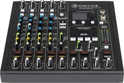 Mackie Analog Live Studio USB Mixer 8-Channel Premium Recording Onyx8 - Image 1 of 4