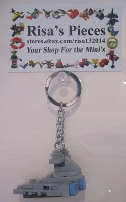 LEGO Original Mini-Figura Llavero - SW - Destructor Estelar Imperial (1 Llavero) Foto 1 de 2