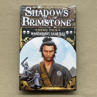 Shadows of Brimstone Hero Pack - Wandering Samurai (NEW NIB) Dungeon Board Game - Image 1 of 4
