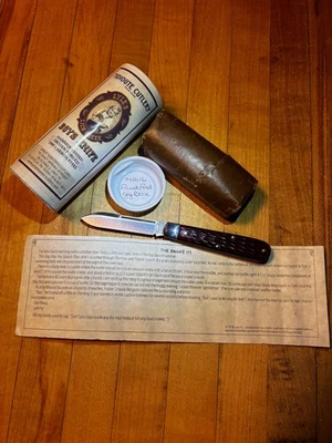 🔥 GEC 14 Great Eastern Cutlery 142116 Rust Red Jigged Bone Lyle's Boys Knife - Image 1 of 4