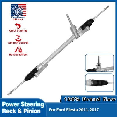 Conjunto de cremallera y piñón de dirección asistida para Ford Fiesta 2011-2017 1,6 L L4 94485M Foto 1 de 4