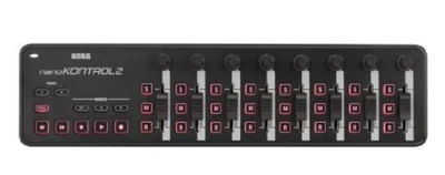 KORG USB MIDI controller NANO KONTROL2 black New Japan F/S w/Track - Image 1 of 4