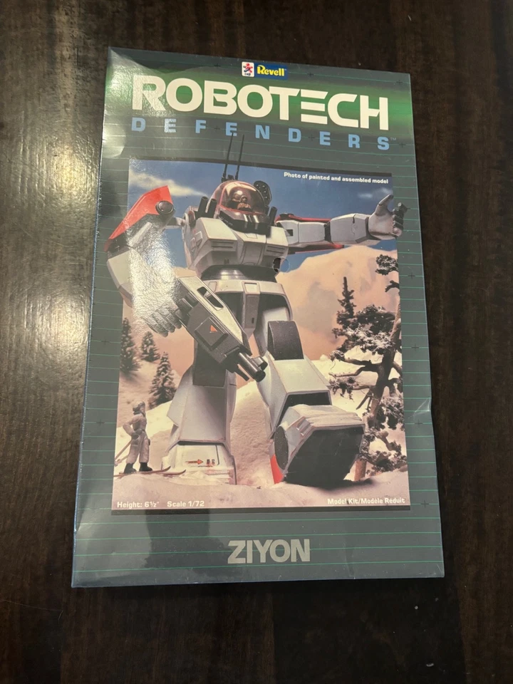 Kit Modelo Escala 1/72 Robotech Defenders Ziyon Revell #1149/Vintage Nuevo en Caja Sellado Foto 1 de 2