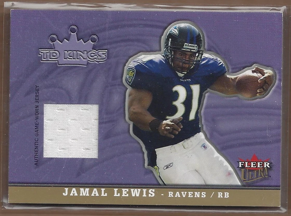 2005 Ultra TD Kings Jerseys Gold #JL Jamal Lewis Jersey /250 - FB - Image 1 of 1