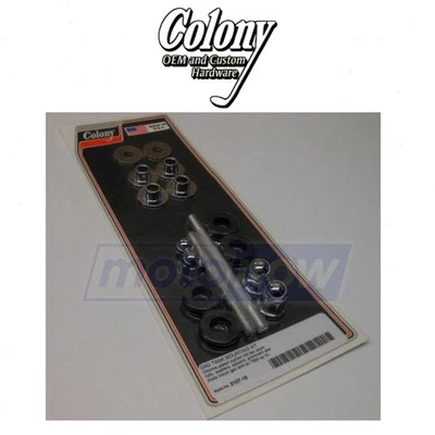 Colony Gas Tank Mounting Hardware Kit for 1996-2003 Harley Davidson XL1200S wx Foto 1 de 4